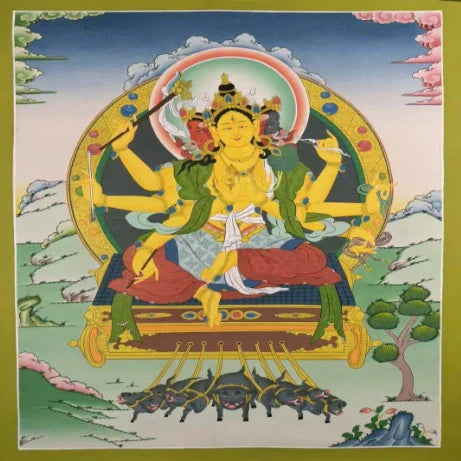 Dharma Protector Thangkas: Powerful Energy Protection for Spaces
