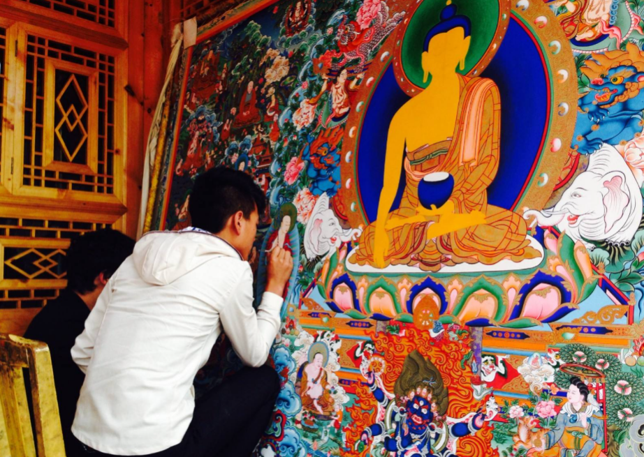 The Art of Thangka: Master Painter's Skill, Faith & Journey