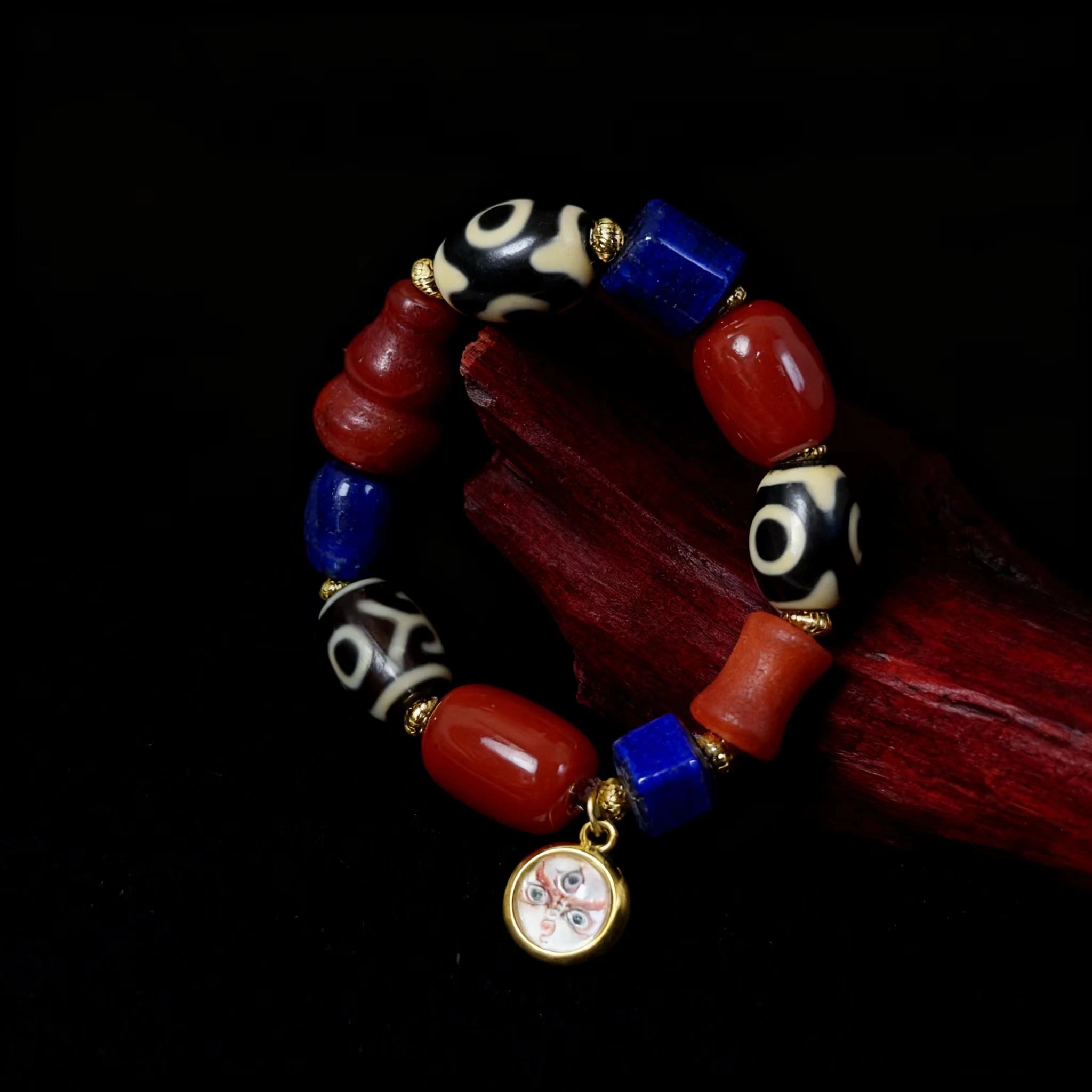 DIY Pieces with Dzi Beads, Lapis Lazuli & Agate – Unique Style, Wealth, Wisdom & Protection!