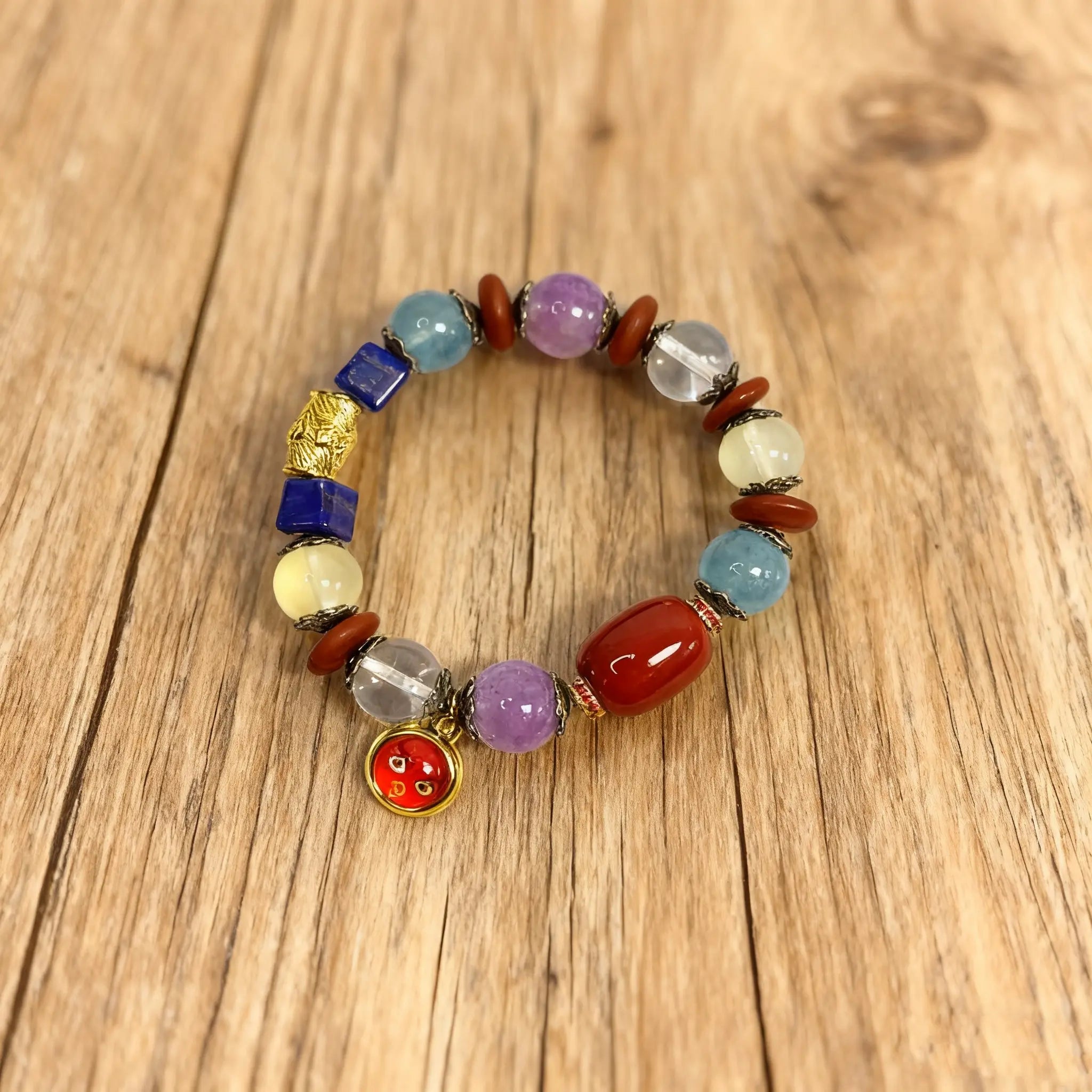 Quartz fusion wealth energy bracelet