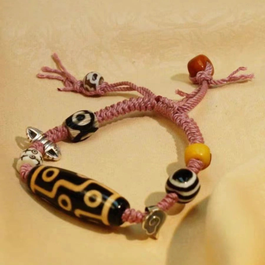Nine Eyes Dzi Beads Tibetan Millennium Dzi Beads