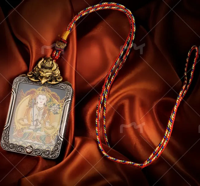 Tibetan Gau Box Necklace With Hidden Storage Space