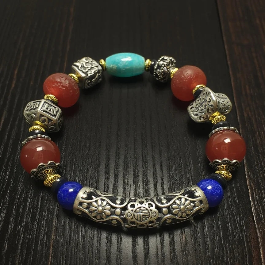 Dzi Bracelet: Courage, wisdom, and wealth protection for you
