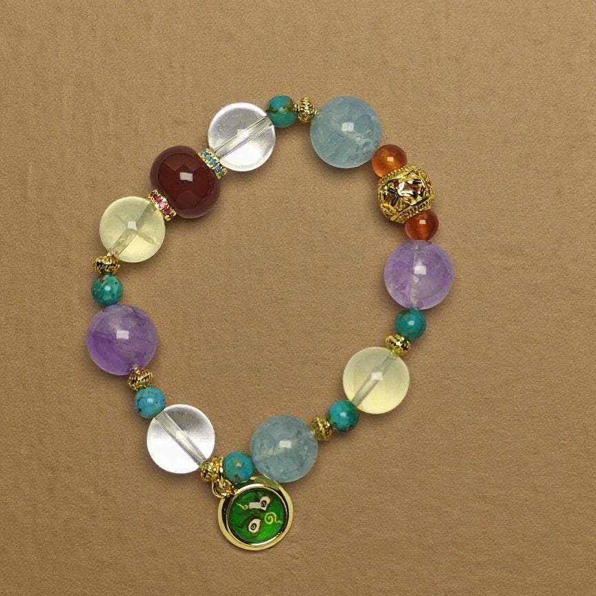 Quartz wealth bracelet