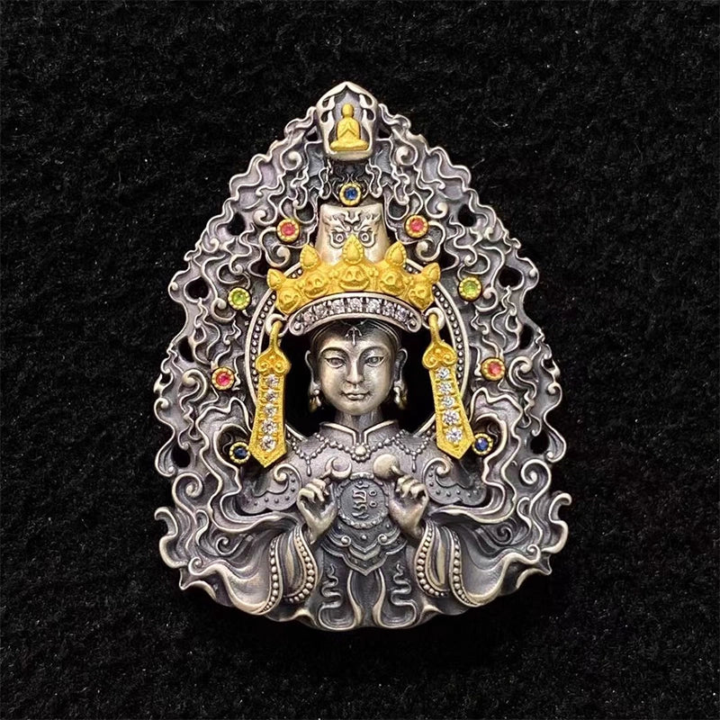 Past and Present Zaky Ramu Rotating Pendant